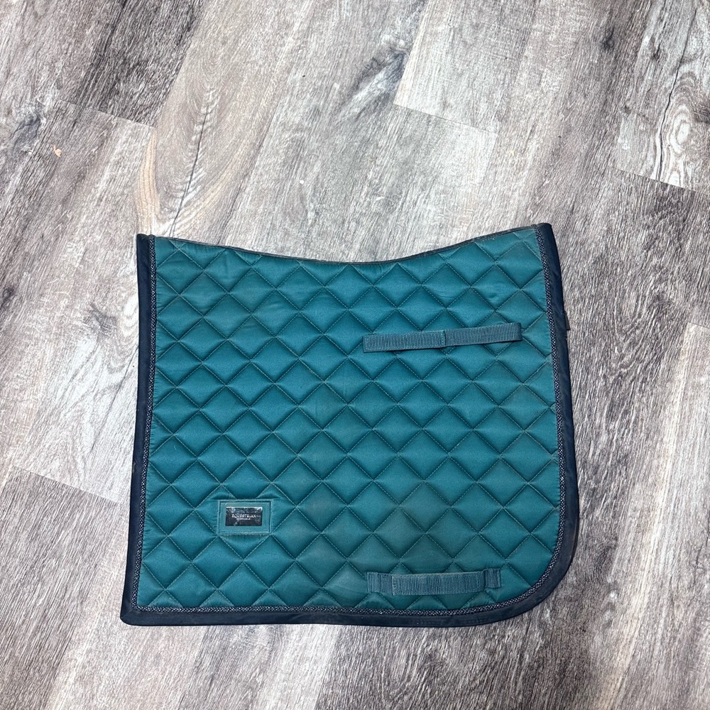 Equestrian Stockholm Dressage Saddle Pad Aurora Blues Full